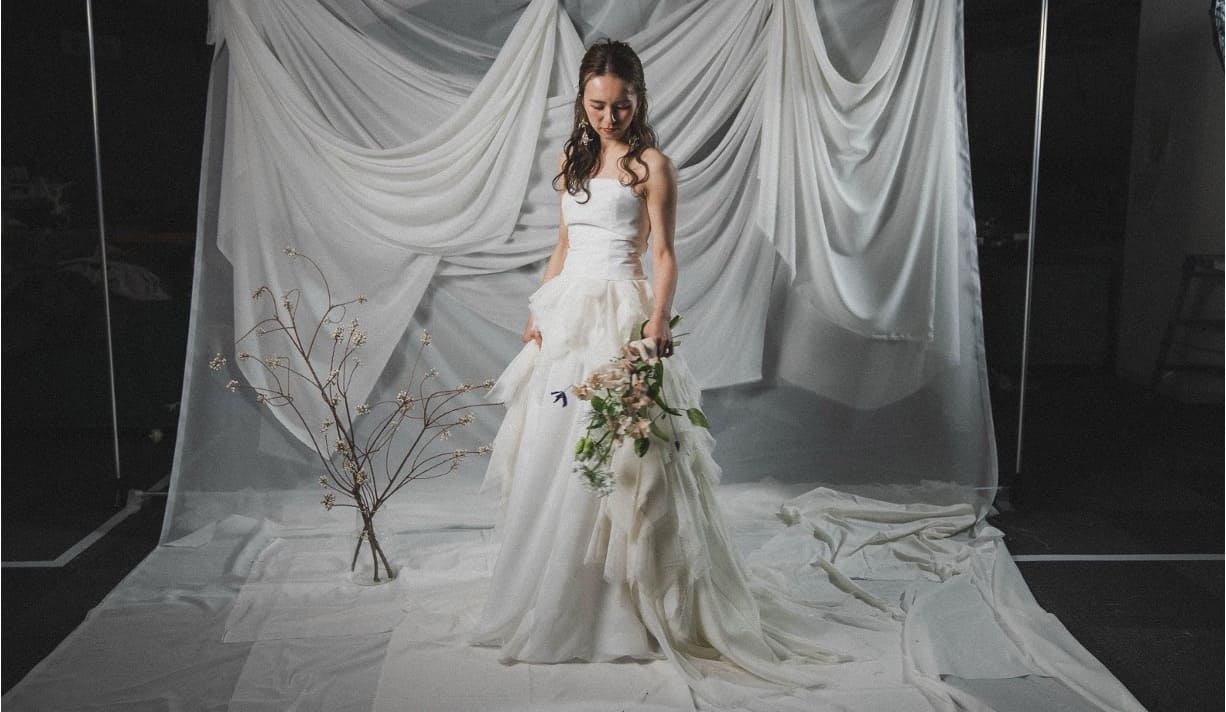 【アップサイクルドレス】カーテン工場で学ぶ、サーキュラーエコノミーの実践とワークショップ